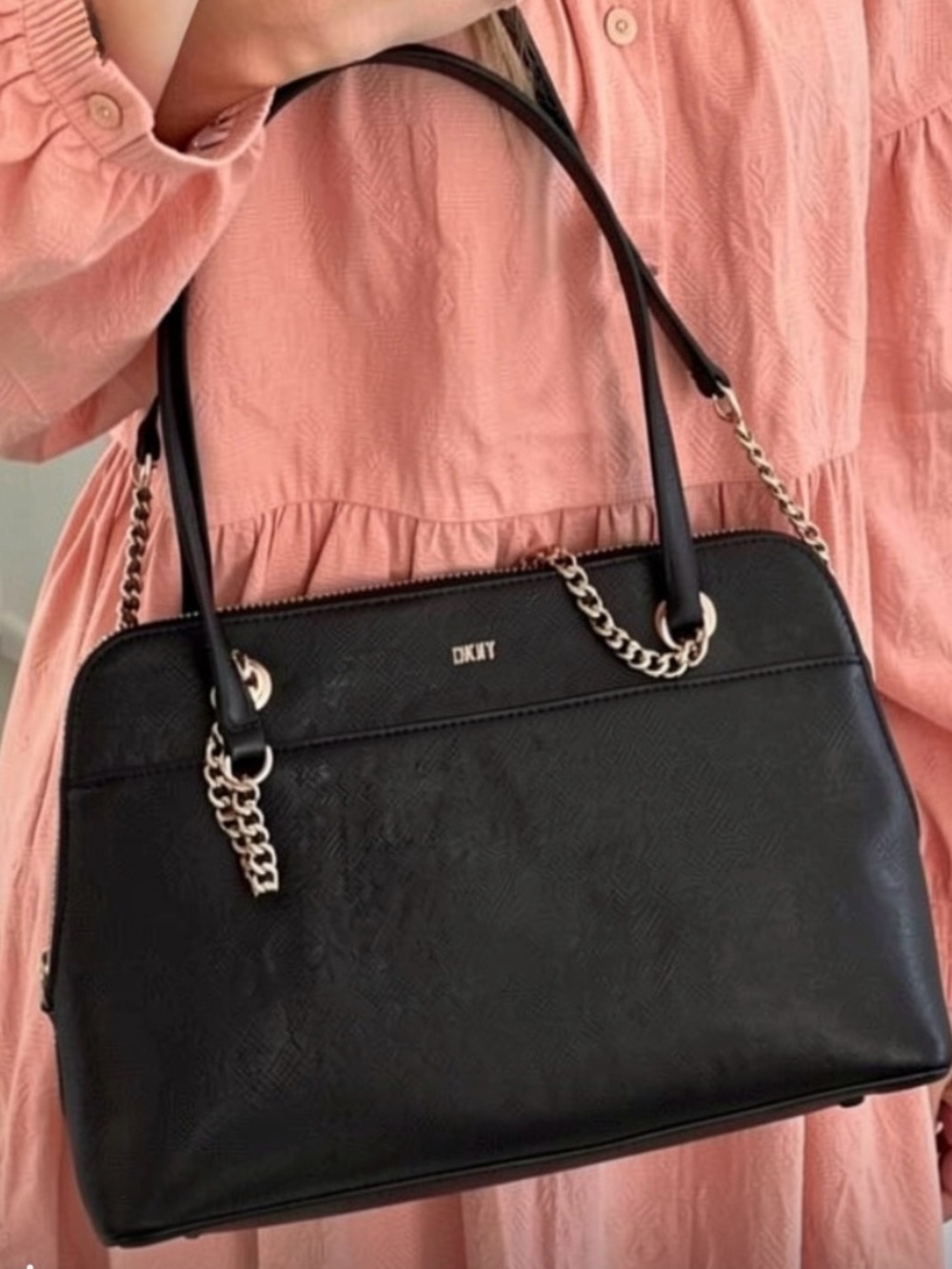 DKNY Black Shoulder Bag